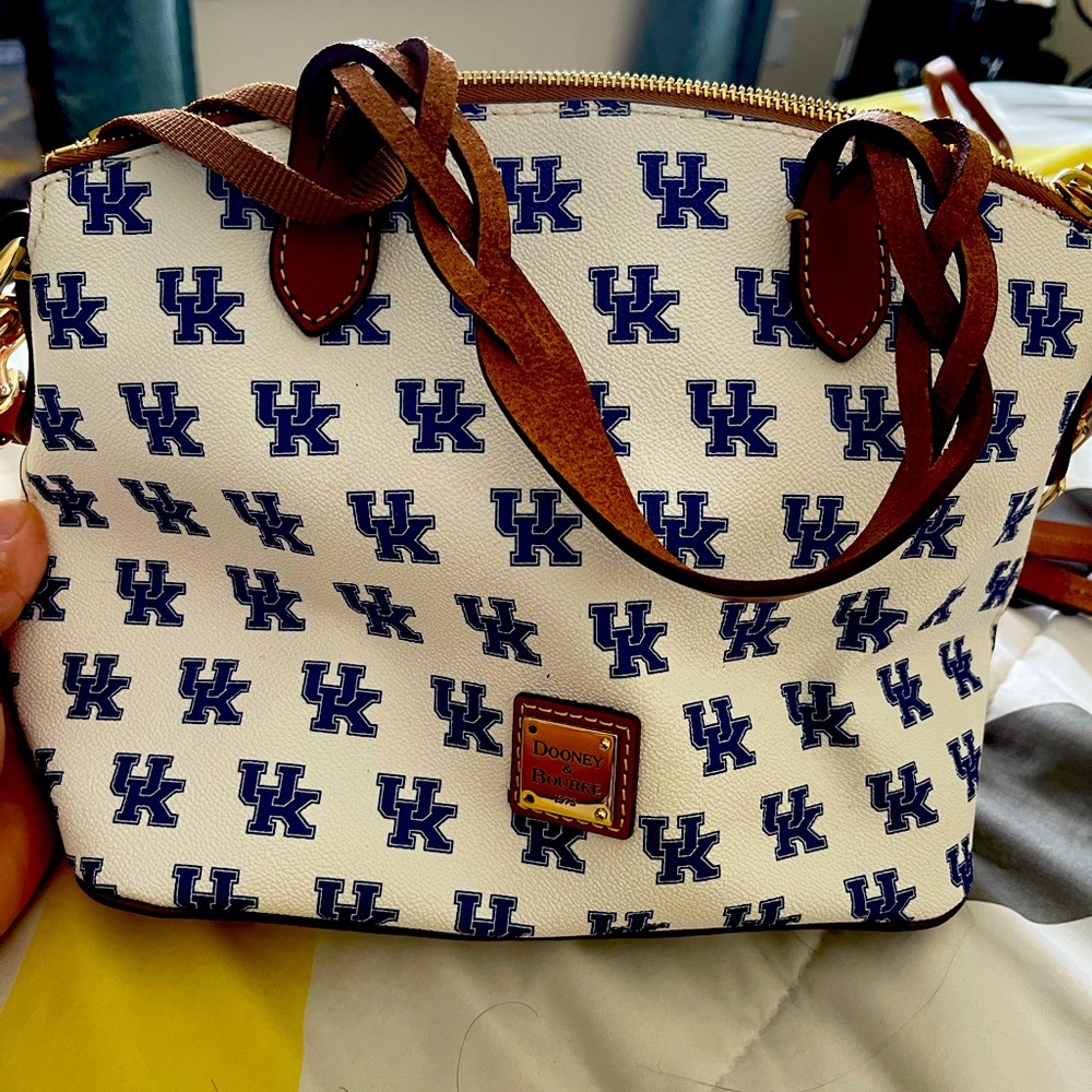 Discontinued Dooney and Bourke University of Kentucky purse.